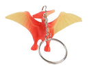 sleutelhanger dino rhamphorhynchus 6 cm oranje