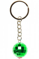 sleutelhanger discobal 2 cm groen