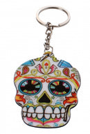 sleutelhanger doodshoofd retro