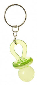 sleutelhanger fopspeen junior 5 cm groen