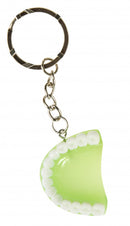 sleutelhanger gebitje junior 4 cm groen