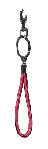 sleutelhanger junior 10 cm fuchsia