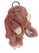 sleutelhanger Konijn 18 cm pluche bruin