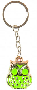 sleutelhanger uil junior 3,5 cm groen