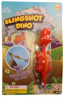 slingshot dino 11 cm oranje/geel C