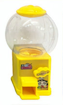 snoepmachine 10 cm geel