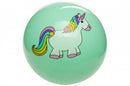 speelbal eenhoorn 15 cm groen