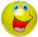 speelbal Smilingface 23 cm groen