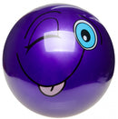 speelbal Smilingface 23 cm paars
