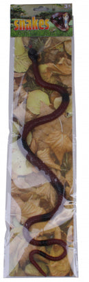 speeldier slang junior 40 cm zwart/bruin