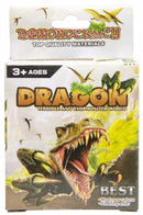 speelfiguur draak 7 cm paars