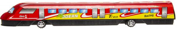 speelgoedtrein Modern Racing junior 37,5 cm rood