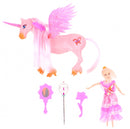 Unicorn met pop in doos 0324