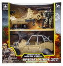 speelset Special Force jongens 24 cm geel 3-delig