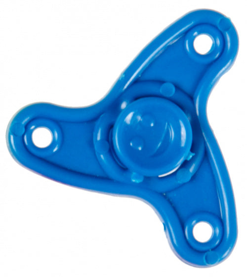 spinner mini junior 4 cm blauw
