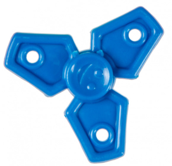 spinner mini junior 4 cm blauw