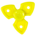 spinner mini junior 4 cm geel
