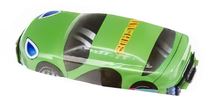 sportauto Clicker jongens 7 cm groen/zwart
