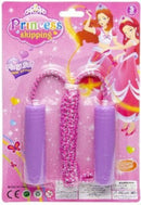 springtouw 210 cm meisjes polyester paars