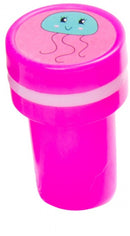 stempel kwal meisjes 4 x 2,5 cm roze