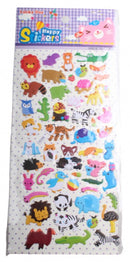 stickervel dieren junior 23 x 10 cm folie