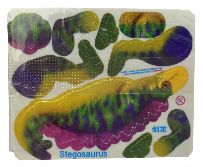 stickers dinosaurus junior 5 x 4 cm papier