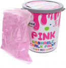 stoepkrijtverf junior 12 cm turquoise/roze 2-delig