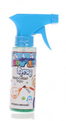 stoepkrijtverf voor sneeuw en zand spray 15 cm groen