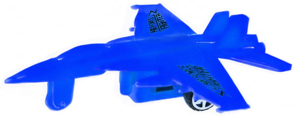 straaljager pull back jongens 10 cm blauw