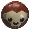 stressbal beer bruin 10 cm