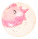 stuiterbal eenhoorn roze 4,5 cm