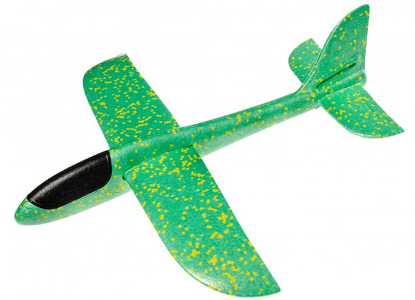 Werpvliegtuig 47 x 49 cm groen