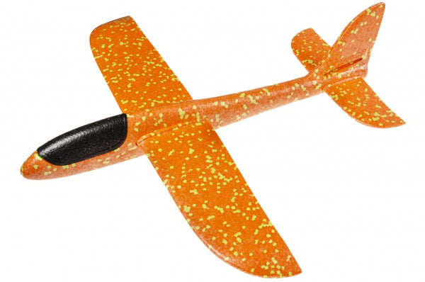 Werpvliegtuig 47 x 49 cm oranje