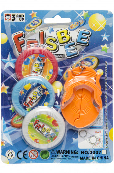 frisbeeschieter Super Shooter junior 17 cm 4-delig