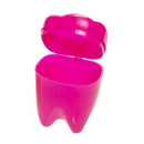 tandendoosje 4 x 2,5 x 2,5 cm roze