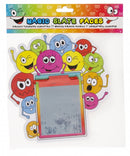 tekenbord met pen emoticons