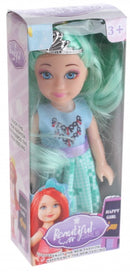tienerpop Beautiful Girl 16 cm groen