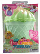 tienerpop cupcake meisjes 13 x 9 cm groen/confetti