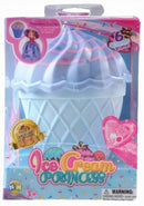 tienerpop cupcake meisjes 13 x 9 cm lila/spiraal