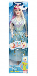 tienerpop fashion blauw 33 cm