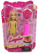 tienerpop Laynier Scented geel/roze 8,6 cm