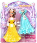 tienerpop Maanprinses 16,5 cm geel/blauw