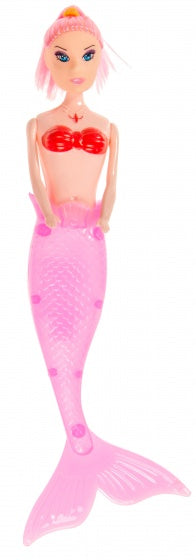 tienerpop zeemeermin 23 cm roze