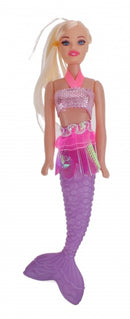 tienerpop zeemeermin 38 cm roze