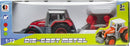 tractor Farmer Car landbouwwerktuig 1:72 diecast rood