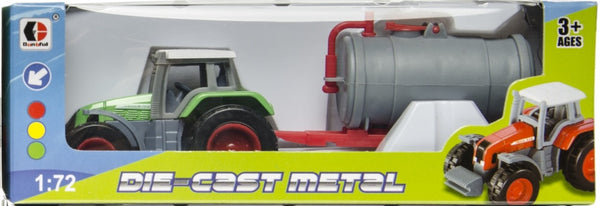 tractor Farmer Car gierton 1:72 diecast groen