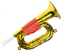 trompet junior 22 cm goud