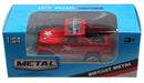 truck Off Road jongens 13 cm die-cast rood