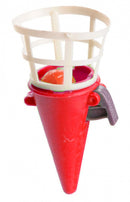 vangbeker junior 7 cm rood