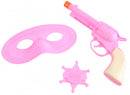 verkleedset cowgirl roze 3-delig